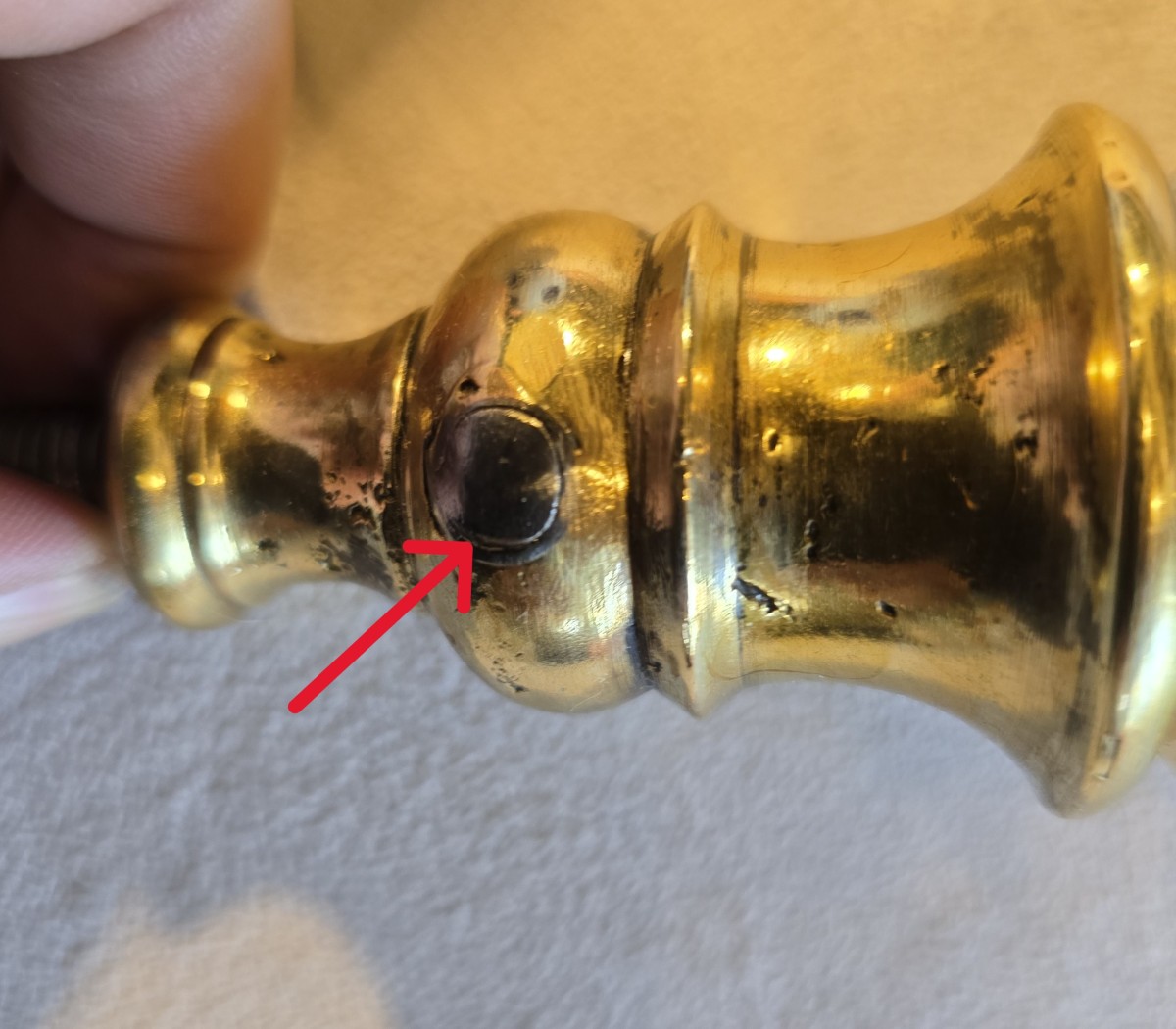 Pair Of Antique Bohemian Crystal Stair Finials-photo-4