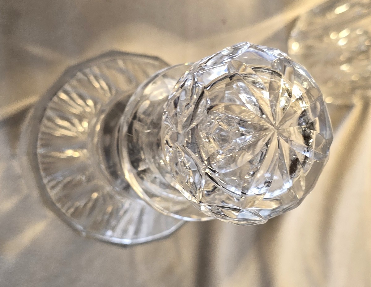 Antique Cut‑crystal Decanter No. 9 – 19th Century-photo-2