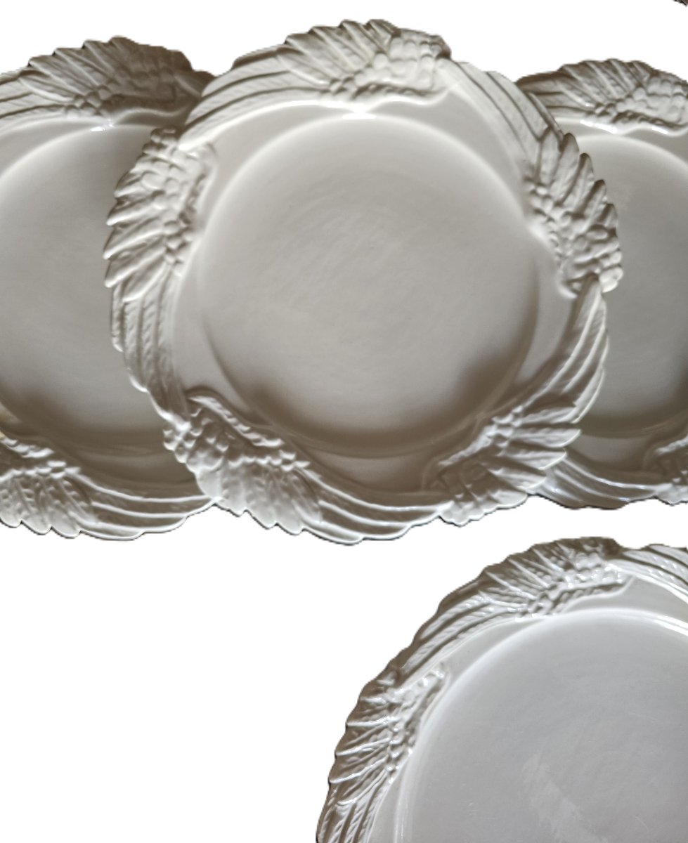  Service à dessert en faience  Bassanello Italie 1968-photo-3