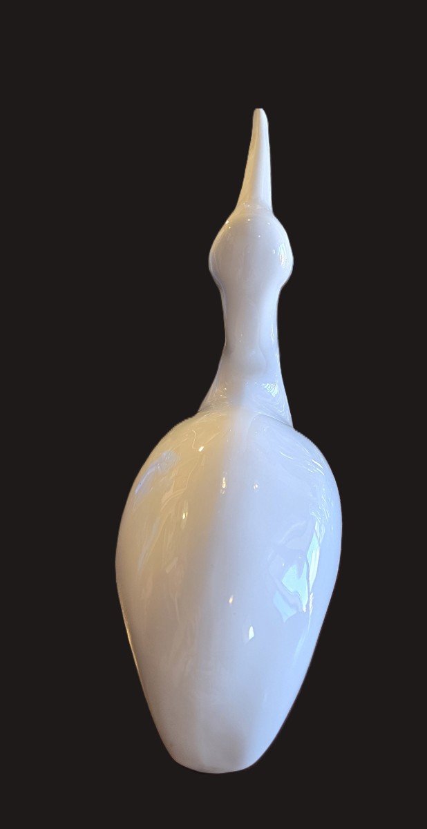 Pelican – Vintage Porcelain Figurine By Ljubiša mišić For Goebel, 1984-photo-3