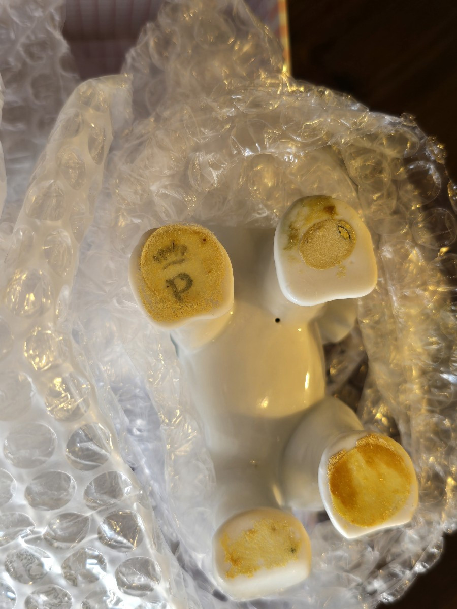 Two Vintage White Porcelain Elephant Figurines, Italy, Circa 1950–1970-photo-2