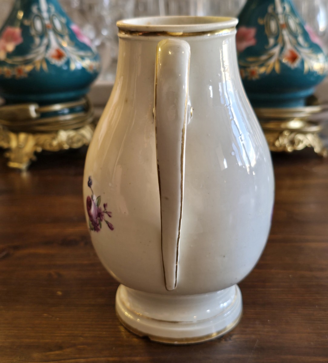 Cafetière égoïste en porcelaine – Manufacture de Joseph‑Adam Hannong, Strasbourg, XVIIIᵉ siècle-photo-3