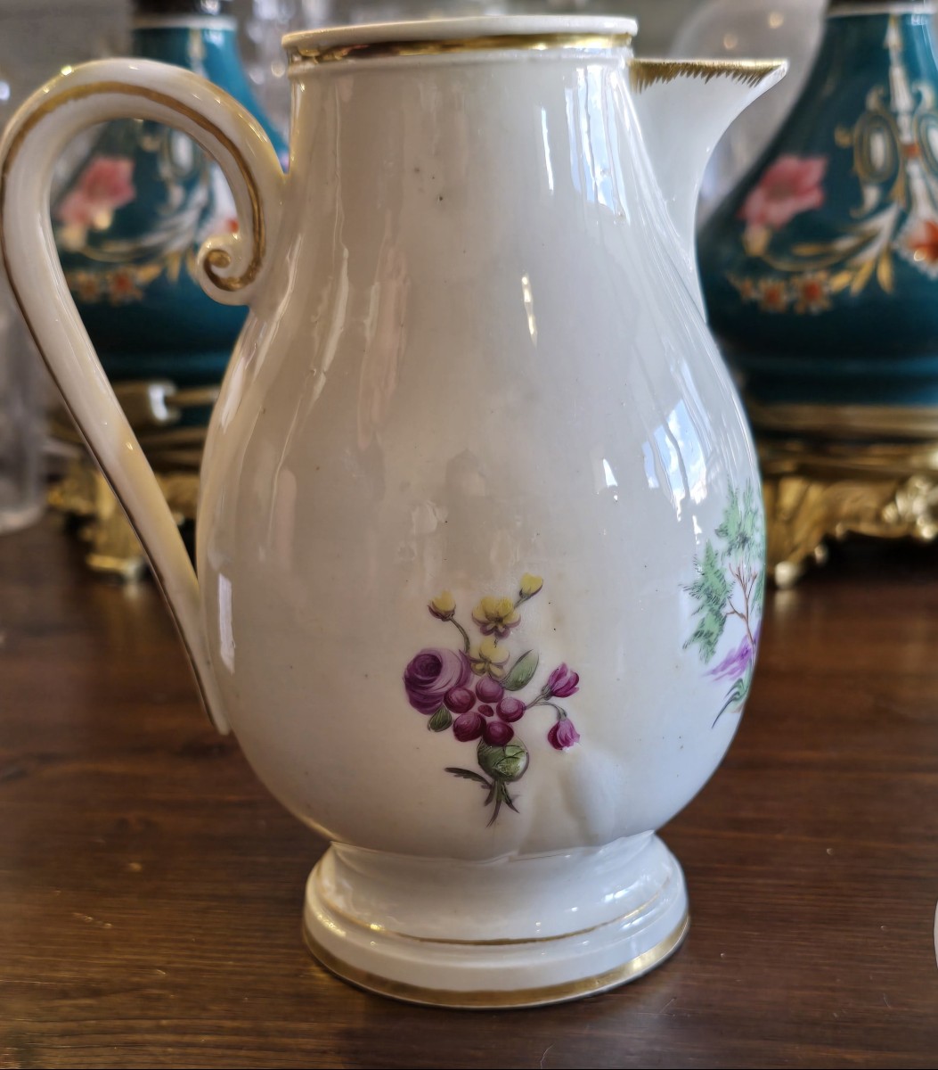 Cafetière égoïste en porcelaine – Manufacture de Joseph‑Adam Hannong, Strasbourg, XVIIIᵉ siècle-photo-4