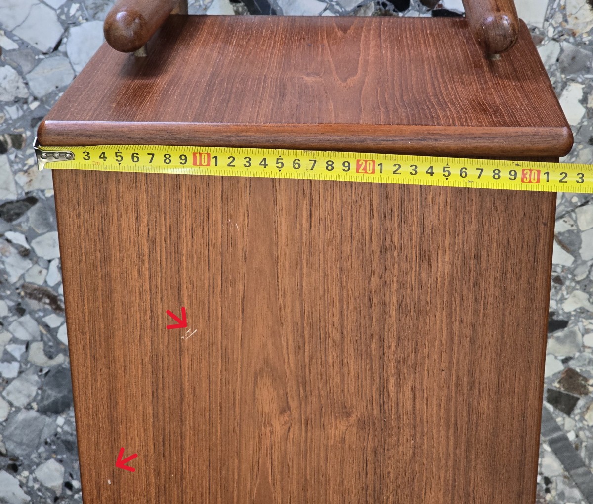 Danish Teak Planter Side Table By Arne Wahl Iversen, 1960s-photo-6