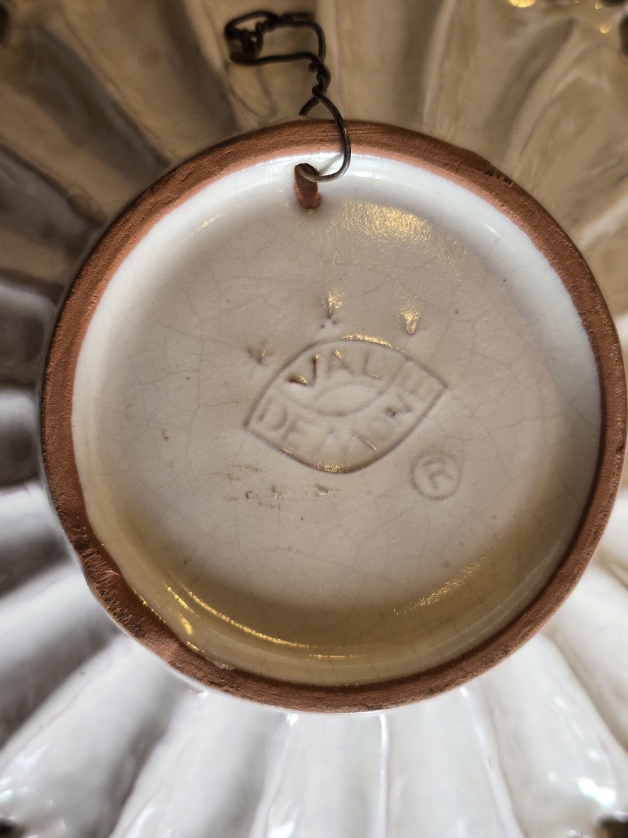  ancienne assiette artistique en faïence italienne – Santo Stefano di Camastra, Sicile-photo-4