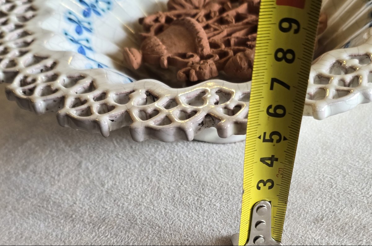  ancienne assiette artistique en faïence italienne – Santo Stefano di Camastra, Sicile-photo-5