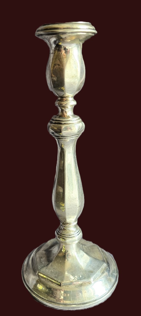 Flambeau en argent, Italie, milieu du XXᵉ siècle 150 grammes