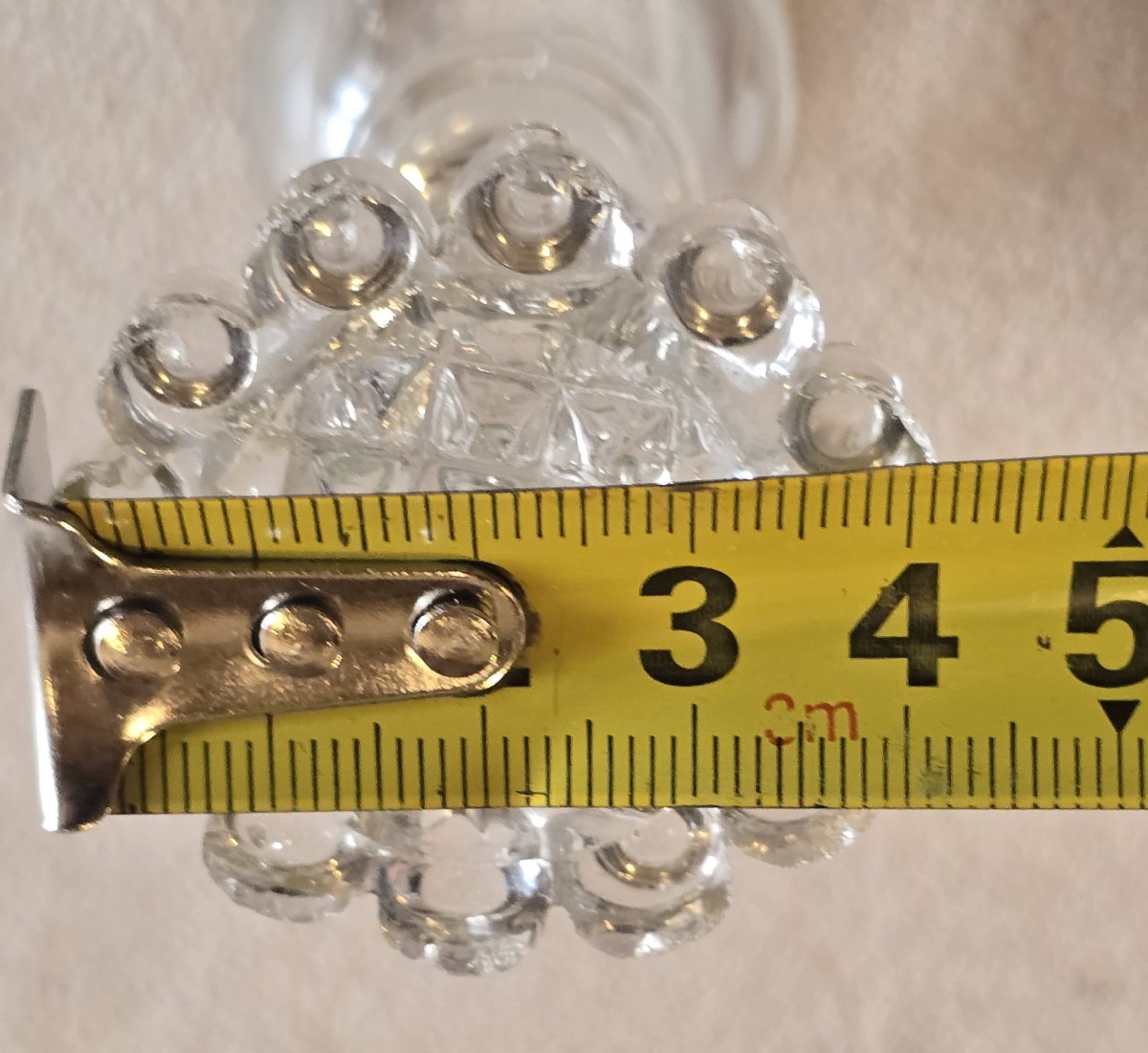  ensemble de 6 anciens verres à liqueur XIX ème s en verre moulé et gravé-photo-4