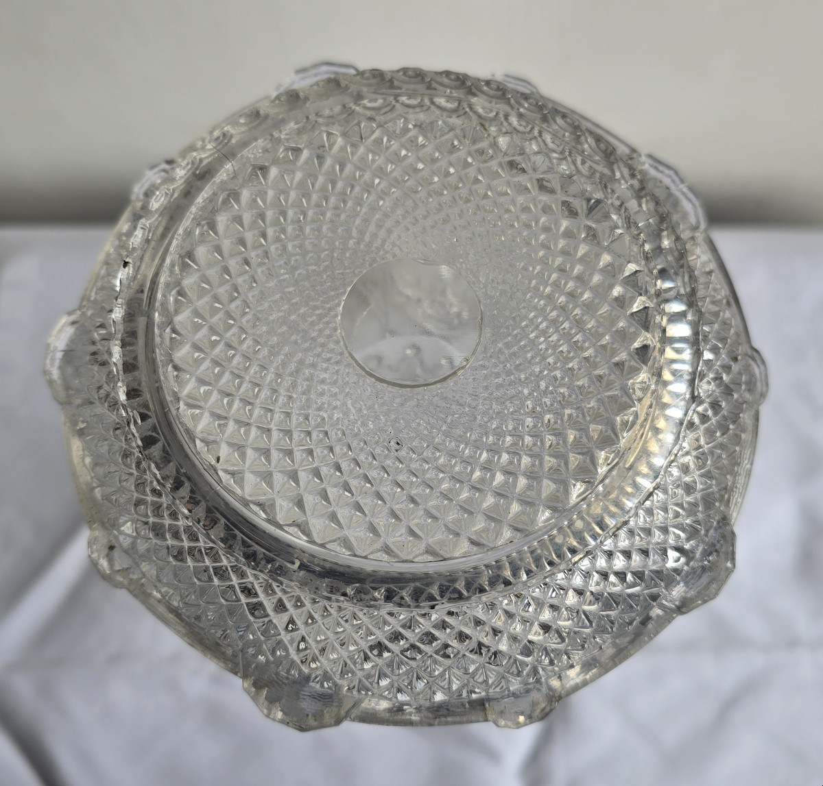 Antique Embossed Glass Bottle In The Neo-gothic Style-photo-2