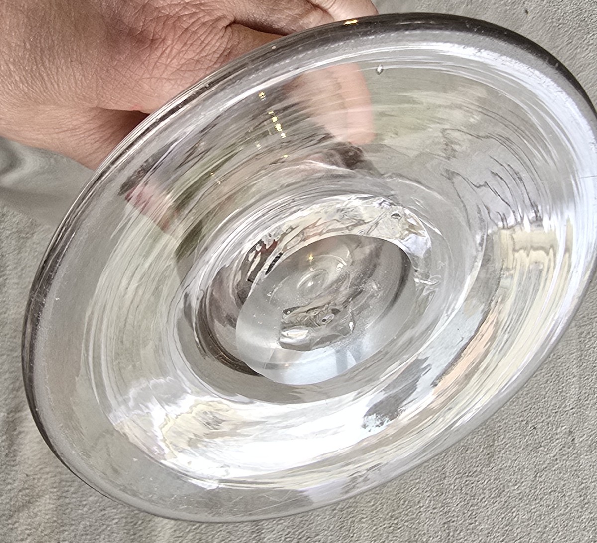Antique Blown-glass Container For Leeches, 19th Century-photo-4