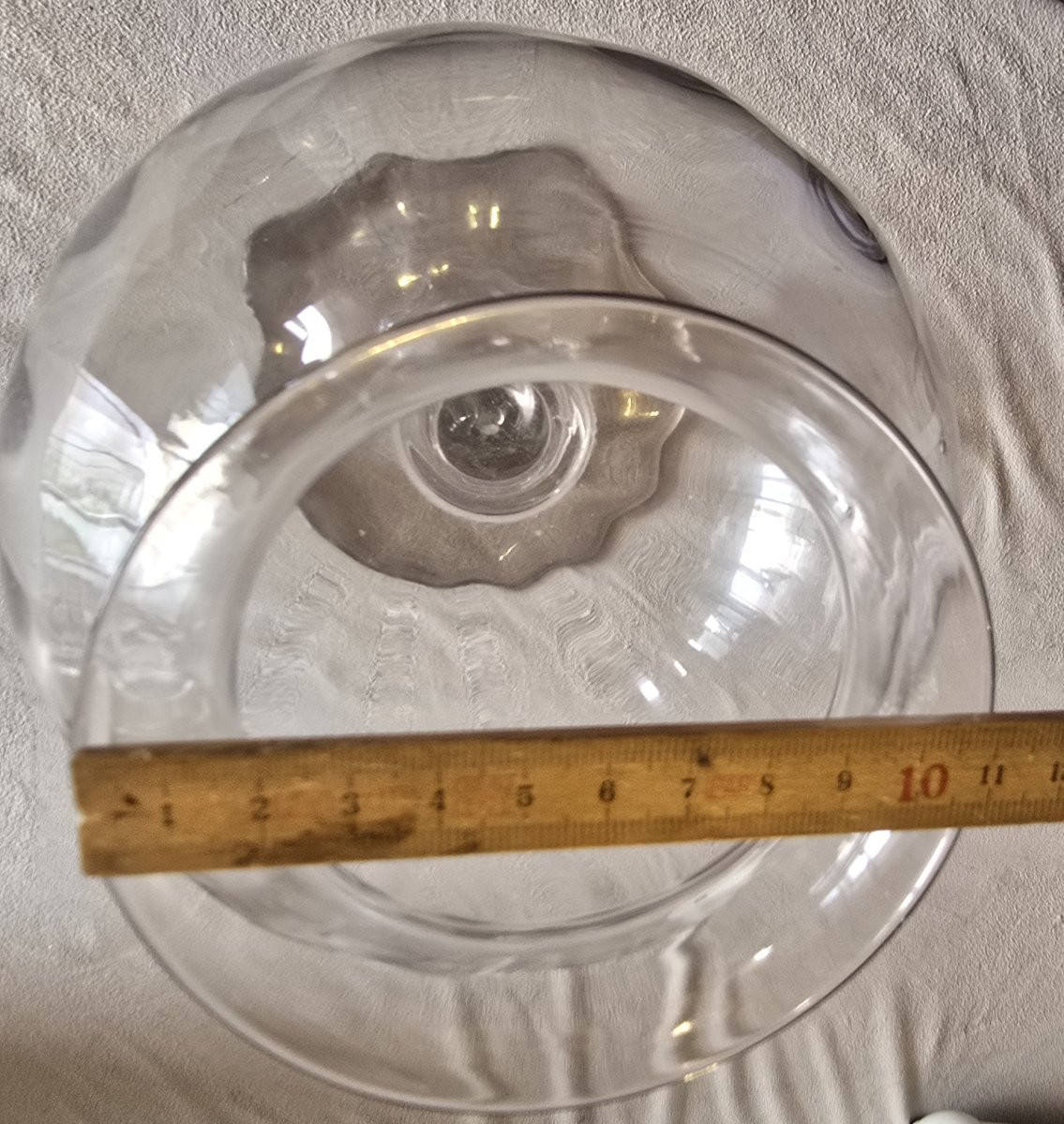 Antique Blown-glass Container For Leeches, 19th Century-photo-6