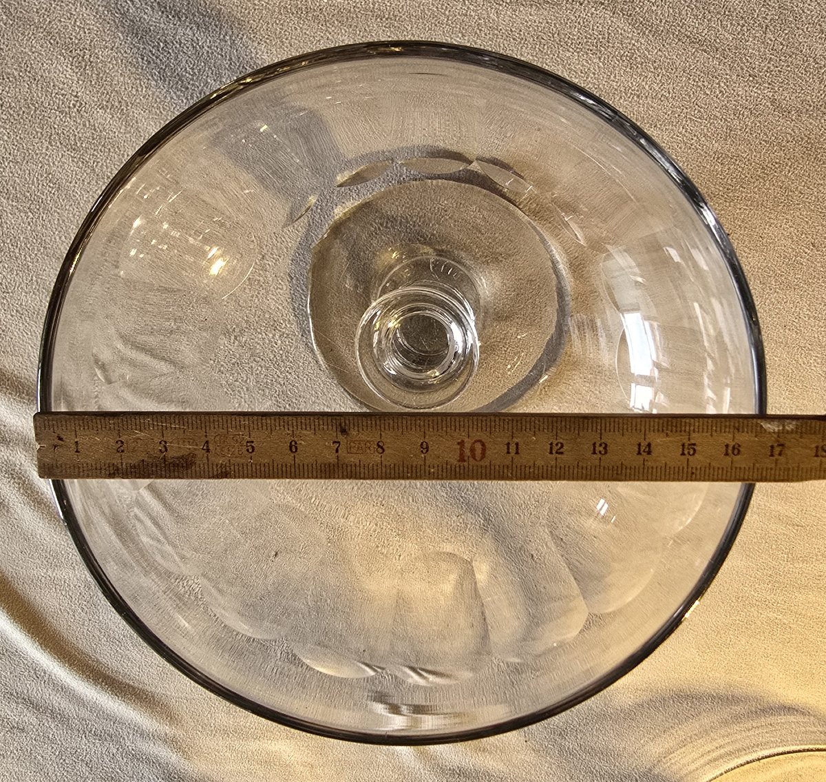 Paire de coupes à fruits en cristal, Baccarat, modèle Clermont, début XXᵉ siècle-photo-4