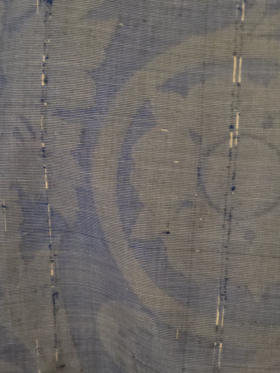 Exceptional Length Of Antique Venetian Velvet Made Of Pure Silk, End Of XIX C Beginning XX C-photo-8