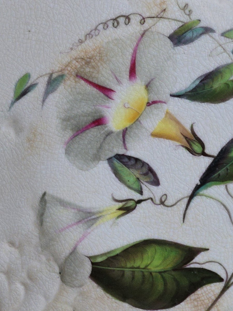 Hand-painted 19th-century English Plate-photo-4