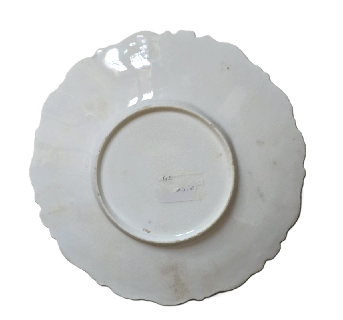 Hand-painted 19th-century English Plate-photo-1