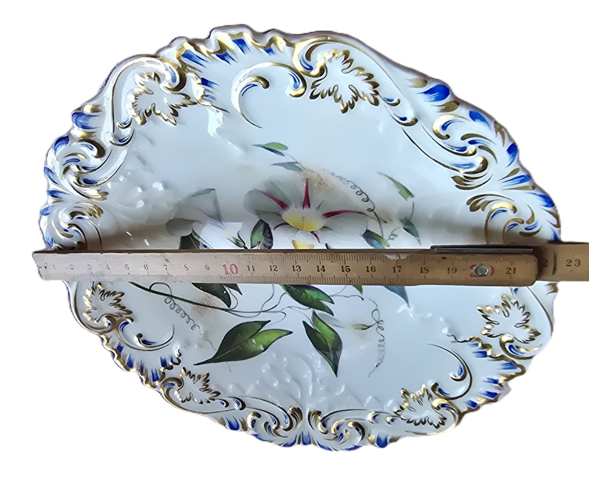 Hand-painted 19th-century English Plate-photo-2