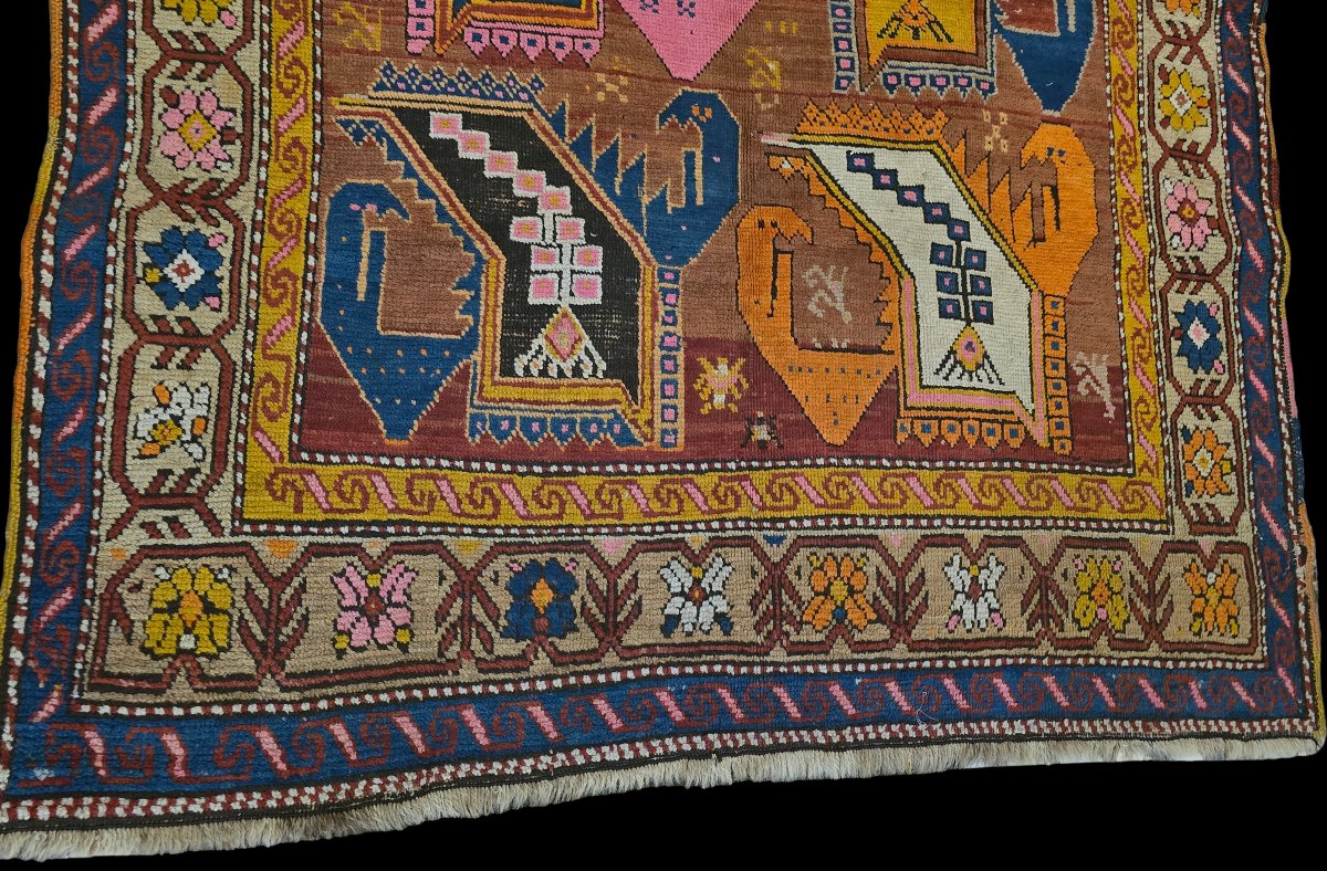 Antique Russian Caucasian Rug-photo-3