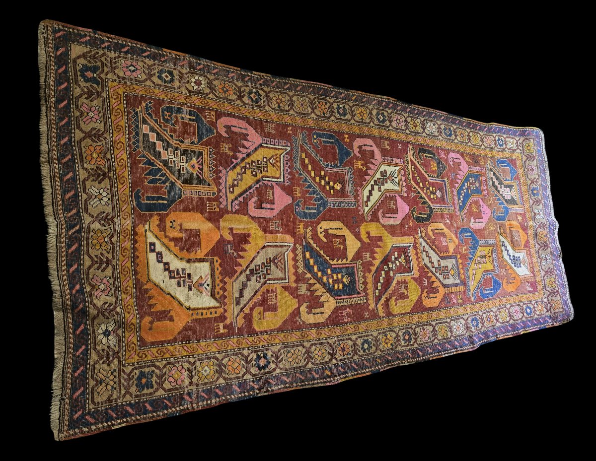 Antique Russian Caucasian Rug-photo-4