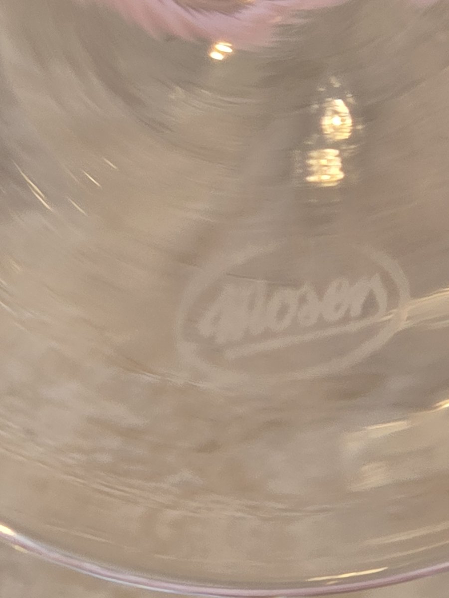 Set Of Six Moser Mozart Crystal Flutes, 1980–2000-photo-4