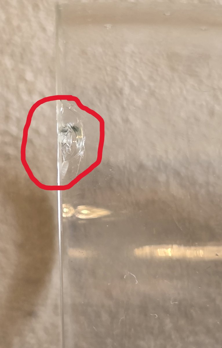 Paire de verres anciens avec monnaie intégrée dans la masse du verre-photo-6
