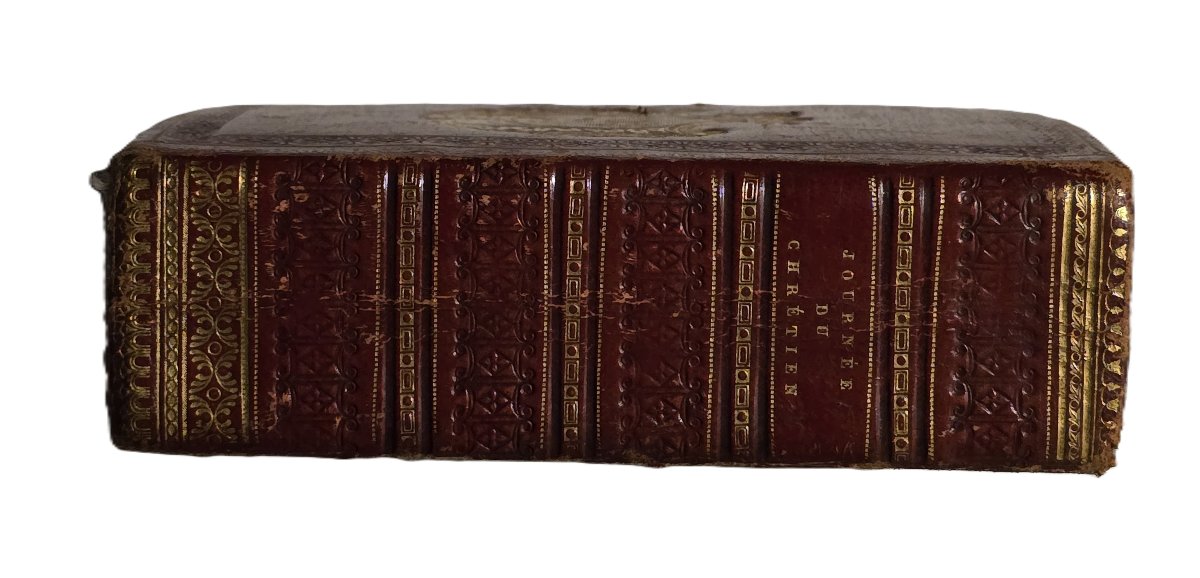  Journée du Chrétien – Exemplaire armorié des familles Godoy et Ruspoli -1824-photo-3