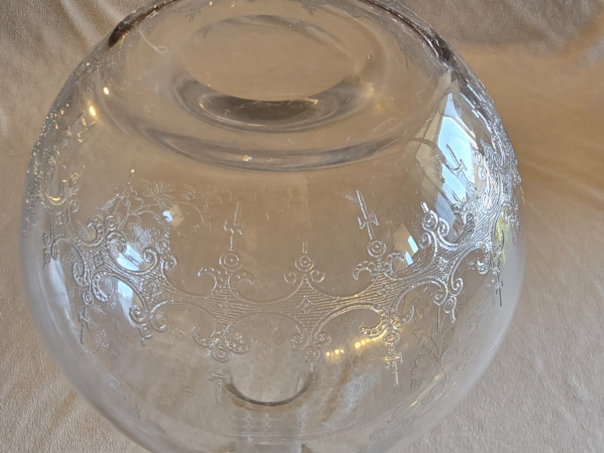 Antique Baccarat Crystal Decanter, Early 1900s-photo-3