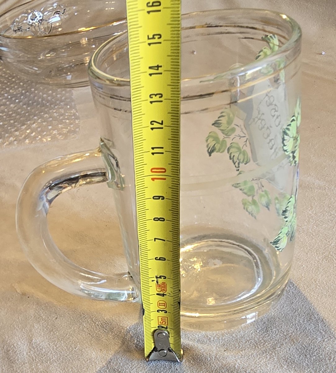 Antique Beer Mug Decorated With Enamel And Engraving, Late 19th Century-photo-4