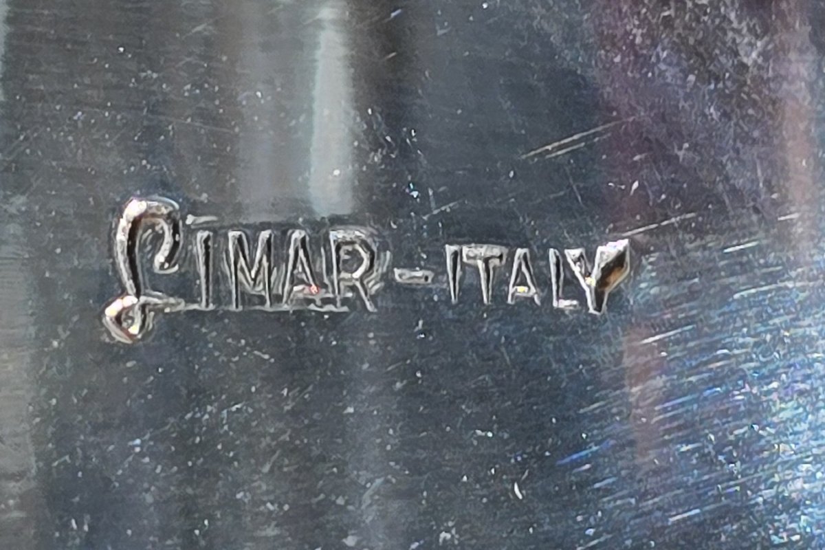 Silver-plated Metal Ice Bucket – Italy, 1970s, In The Style Of Maria Pergay-photo-4