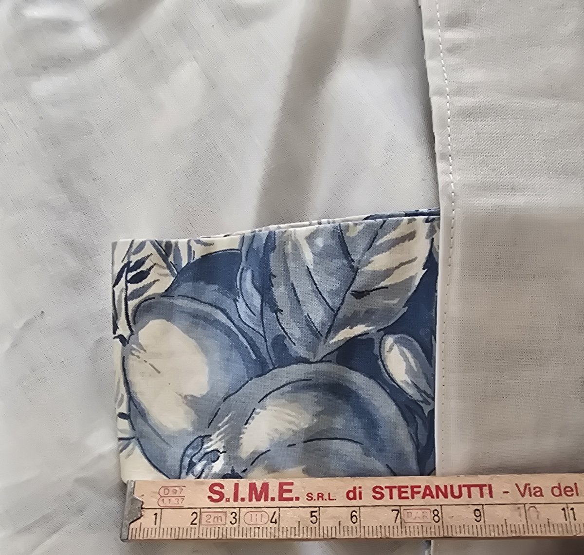 Grande tenture et long metrage toile de jouy IFTA modele Cluny, circa 1980-photo-4
