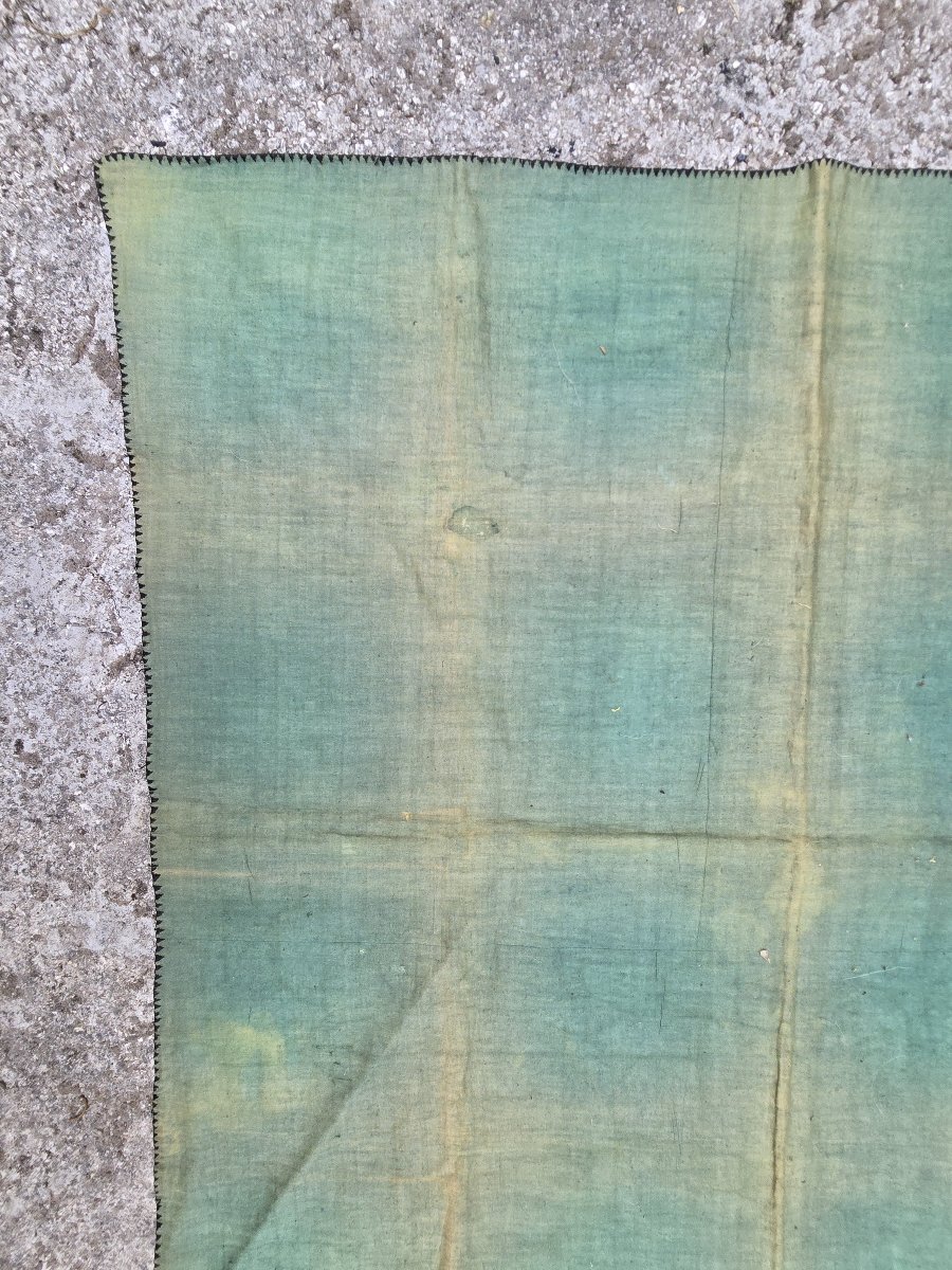 Ancien tissu brodé  à motifs pseudo‑sinographiques-photo-5