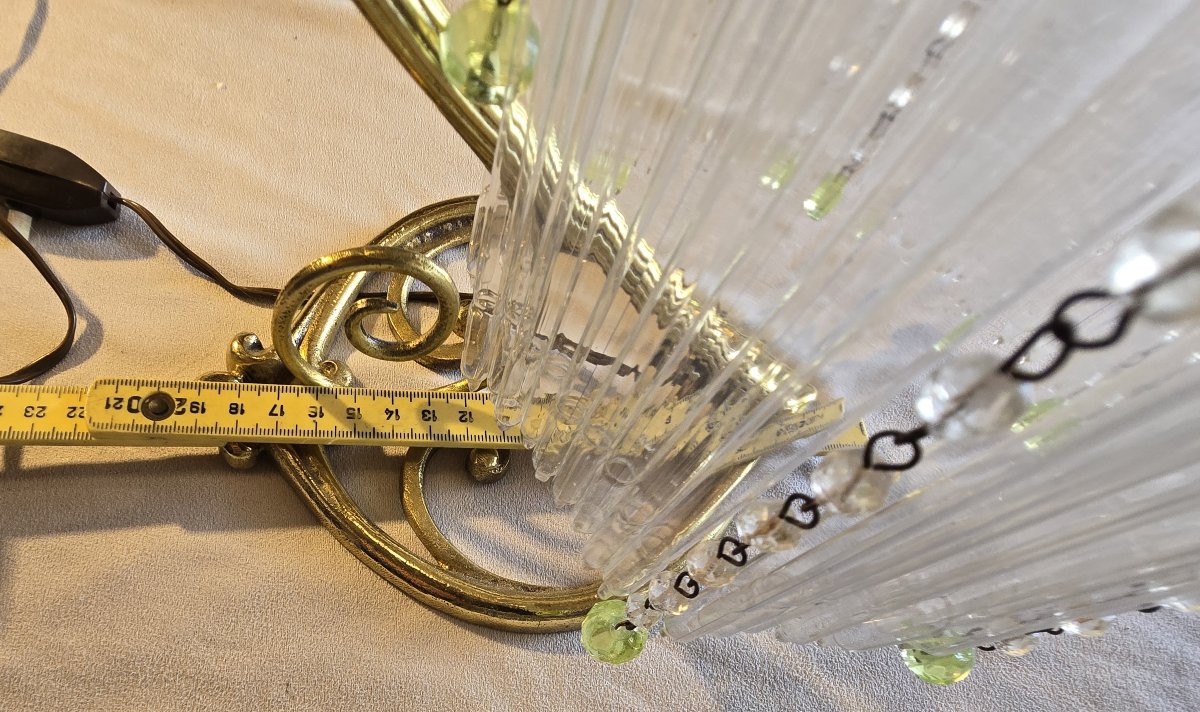 Lampe de table ancienne, France,  première moitié du XX ème siècle-photo-6