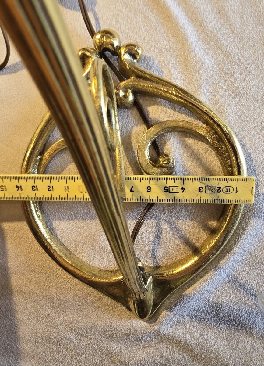 Lampe de table ancienne, France,  première moitié du XX ème siècle-photo-7