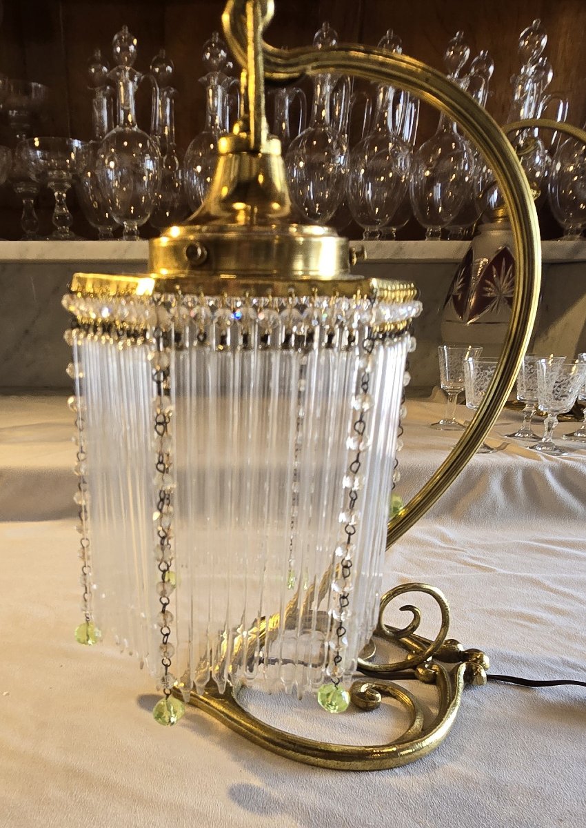 Lampe de table ancienne, France,  première moitié du XX ème siècle