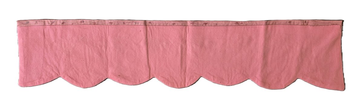 Antique Embroidered Curtain – Late 19th Century-photo-5