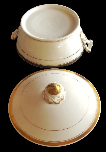 Paris Porcelain Soup Tureen XIXs-photo-3