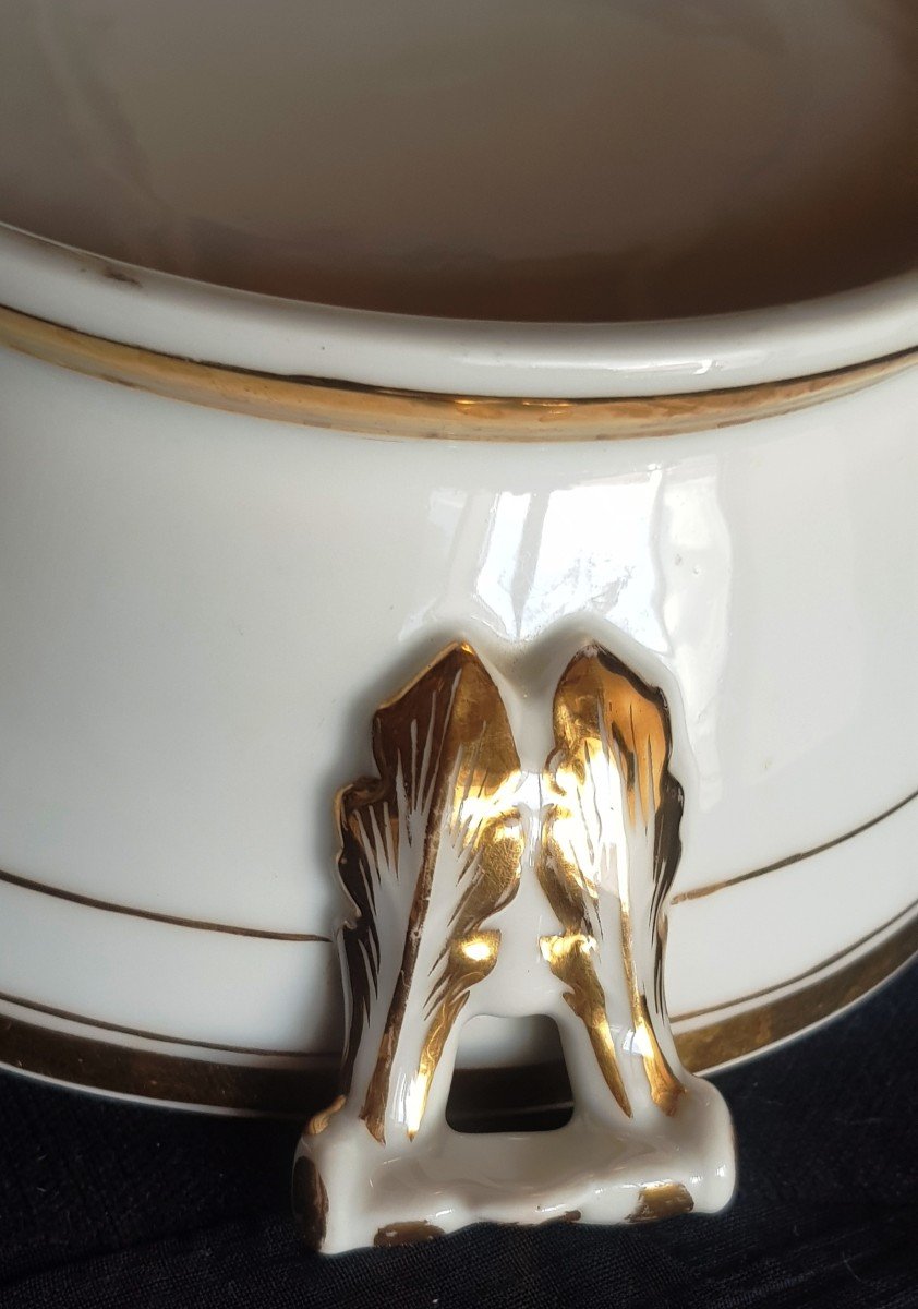 Paris Porcelain Soup Tureen XIXs-photo-2
