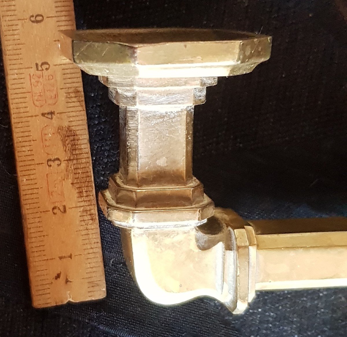 Lot Of 7 Brass Gate Handles-photo-6