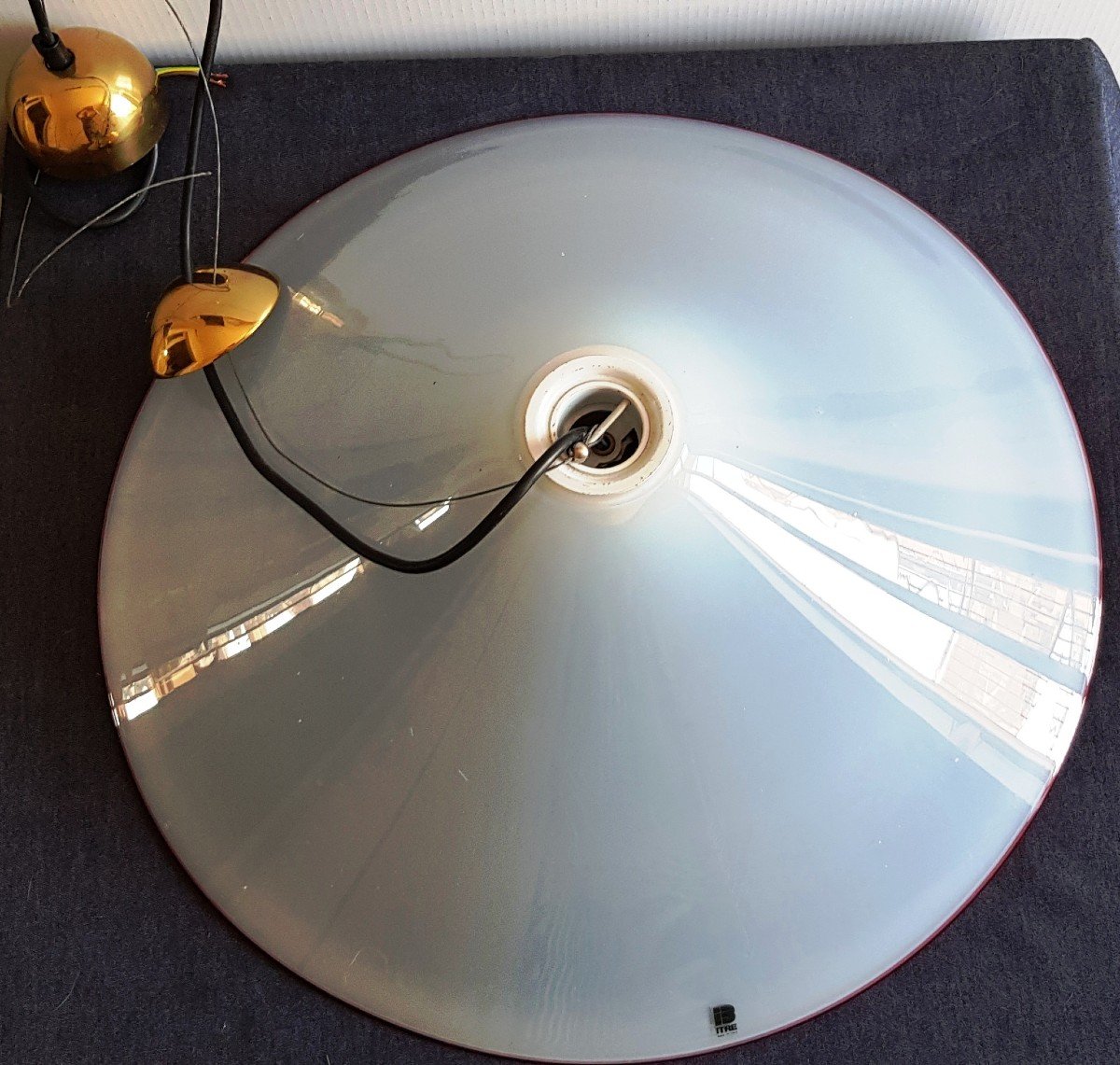 Chandelier Murano Opalescent Design XX S Diameter 57cm-photo-2