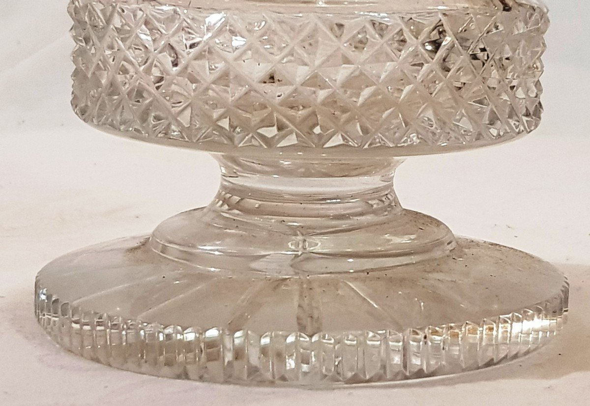 Antique Moser Crystal Vase-photo-3