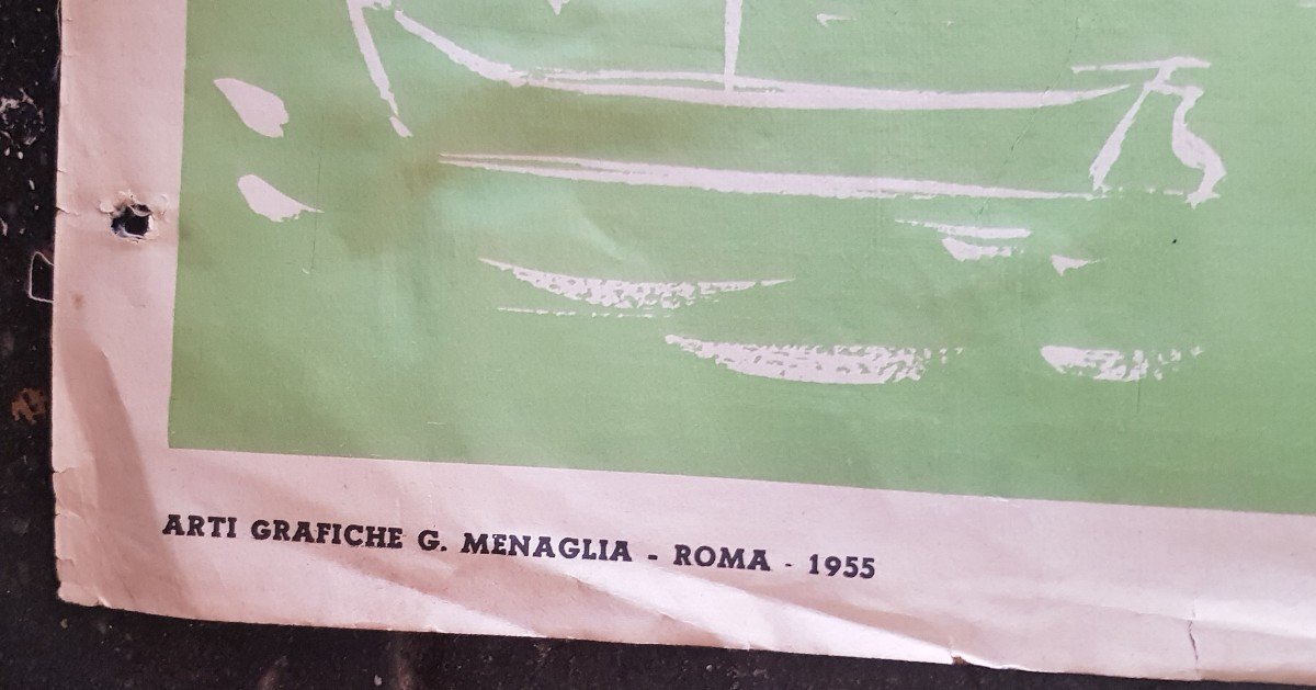 Two Anti-communist Electoral Propaganda Posters Italy Sicily June 1955-photo-6