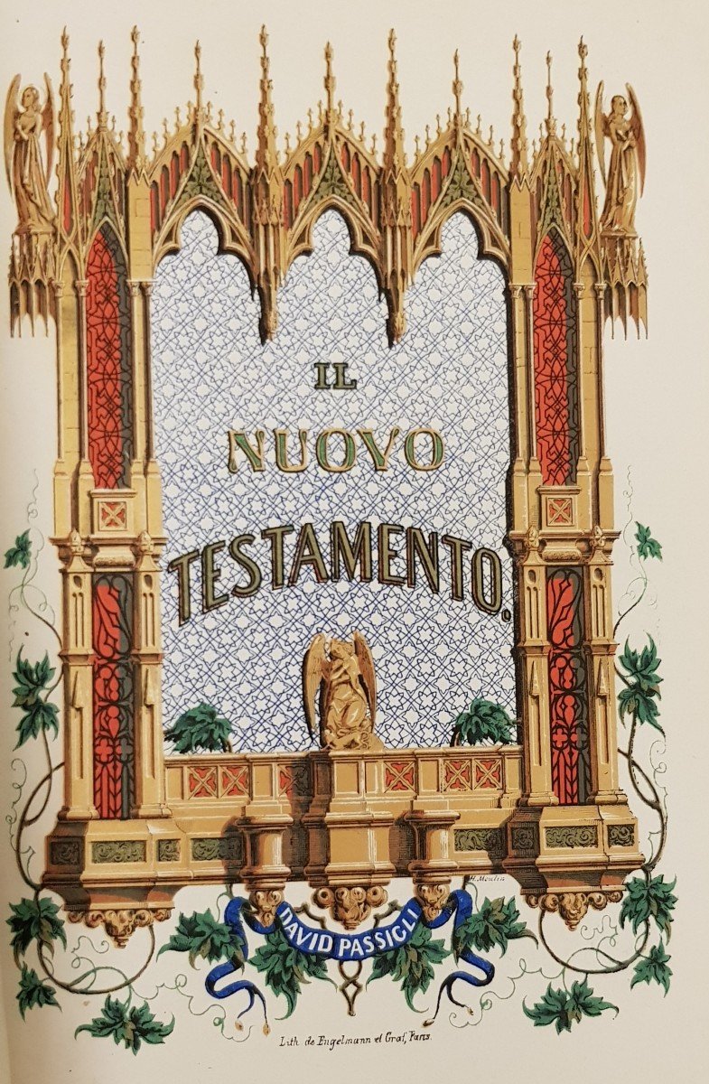 Antonio Martini 1844 - The Sacra Bibbia Secondo The Volgata Tradotta In Italiano-photo-4
