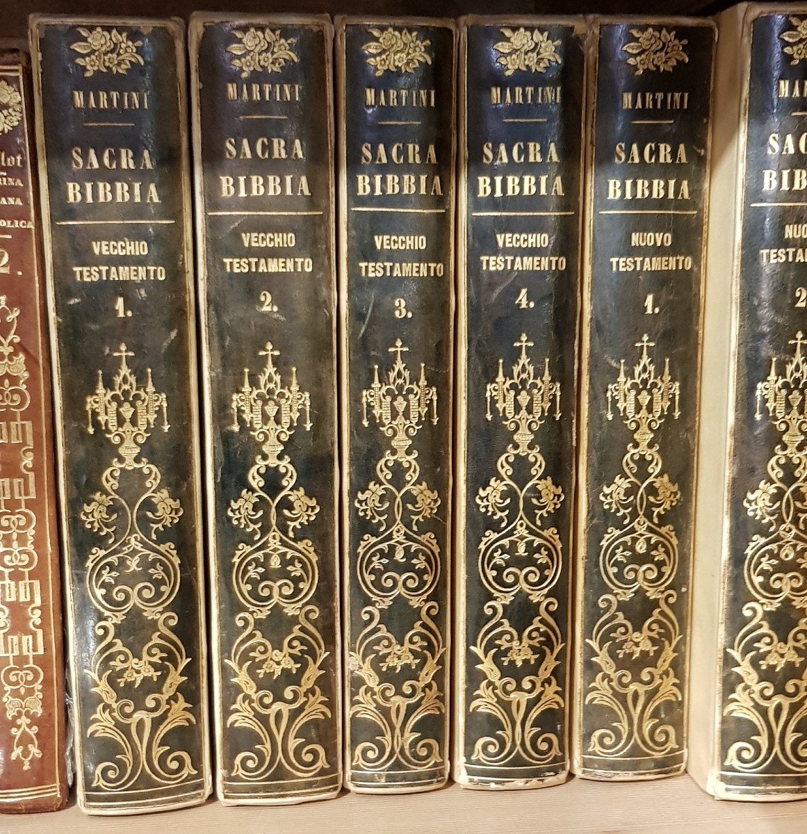 Antonio Martini 1844 - The Sacra Bibbia Secondo The Volgata Tradotta In Italiano
