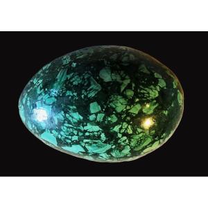 Old Reconstructed Malachite Egg