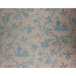 Two Antique Rolls Of Wallpaper – Colefax And Fowler, Toile De Jouy And Chinoiserie Patterns