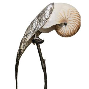 Perroquet sculpture de Gabriella Binazzi, vers 1970