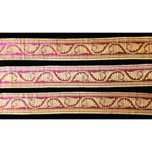 A Jacquard-woven Silk Ribbon From The Empire Period