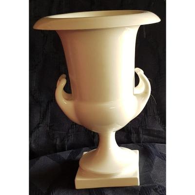 Vase  Cratère Ancien En Porcelaine Royale Manifacture De Belin  Redensche Kratervase Kpm