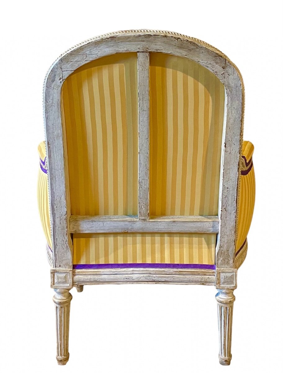 A Louis XVI Bergere. Last Quarter Of The 18th Century.-photo-2