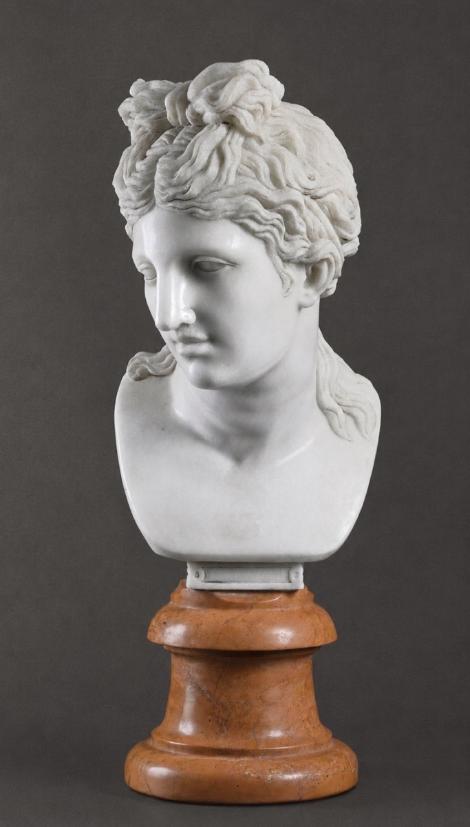 École italienne du XIXᵉ siècle d’après l’Antique. Buste de la Vénus du Capitole. 