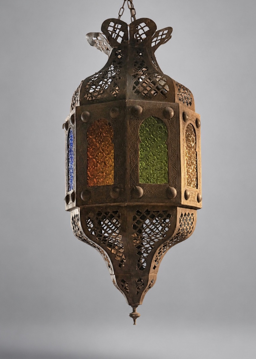 Paire de lanternes marocaines. -photo-3